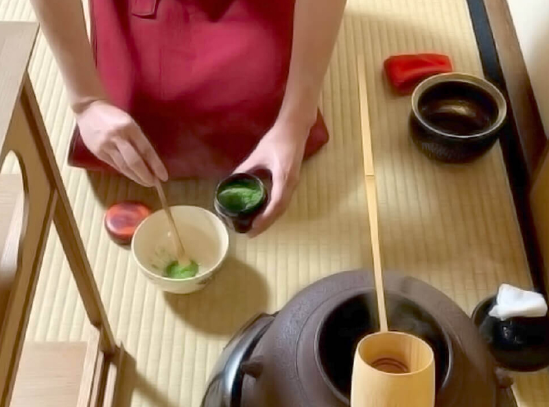茶道お稽古風景1