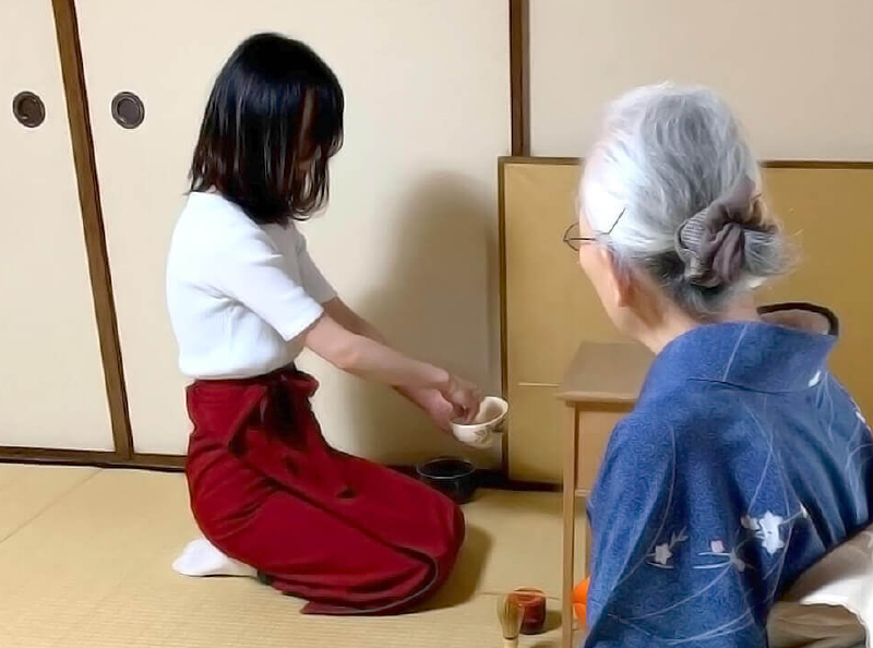 茶道お稽古風景2
