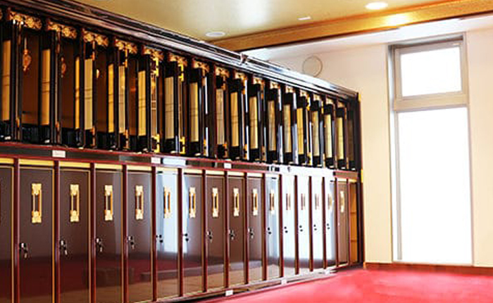 納骨壇・個別壇 室内