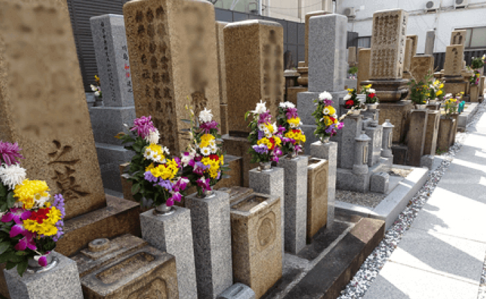 従来型屋外墓地